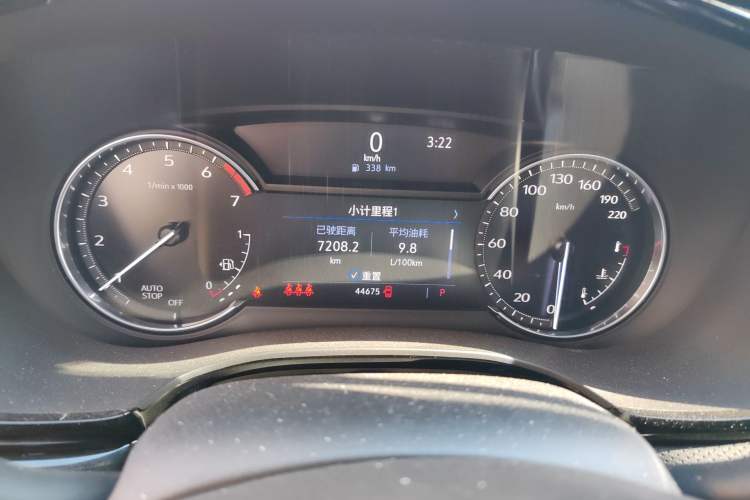 Used Cadillac XT5 2021 2.0T Two-Wheel Drive Luxury Version Instrument Cluster