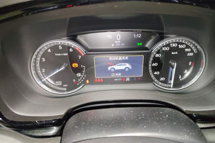 Used Cadillac XT5 2021 2.0T Four-Wheel Drive Luxury Version Instrument Cluster