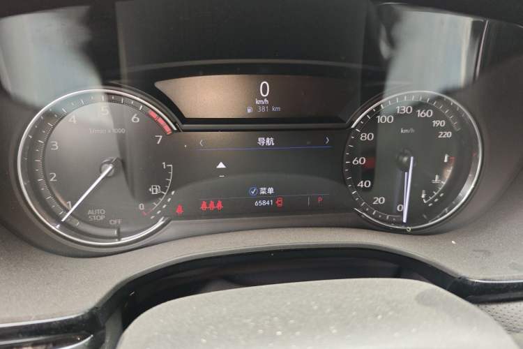 Used Cadillac XT5 2021 2.0T Two-Wheel Drive Luxury Version Instrument Cluster