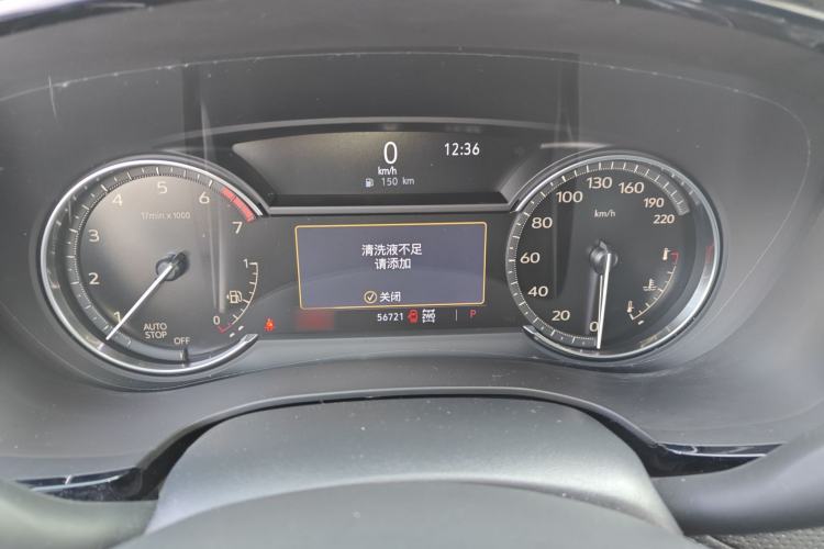 Used Cadillac XT5 2021 28T Four-Wheel Drive Luxury Version Instrument Cluster