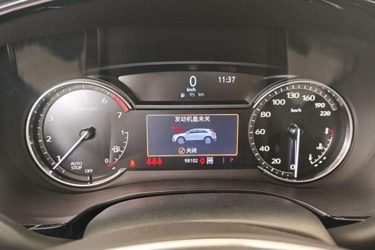 Used Cadillac XT5 2021 2.0T Four-Wheel Drive Luxury Version Instrument Cluster