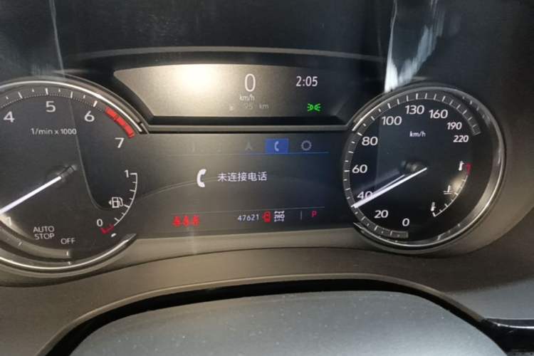 Used Cadillac XT5 2021 2.0T Four-Wheel Drive Premium Edition Instrument Cluster