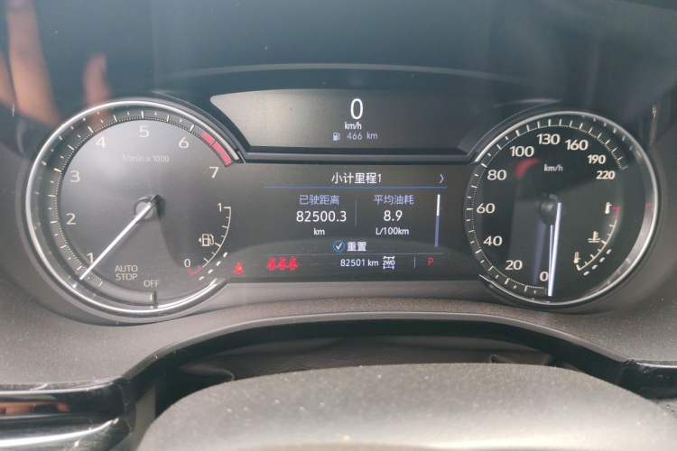 Used Cadillac XT5 2021 2.0T Four-Wheel Drive Luxury Version Instrument Cluster