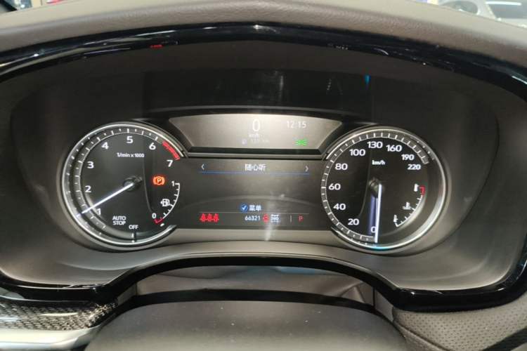 Used Cadillac XT5 2021 2.0T Four-Wheel Drive Premium Edition Instrument Cluster