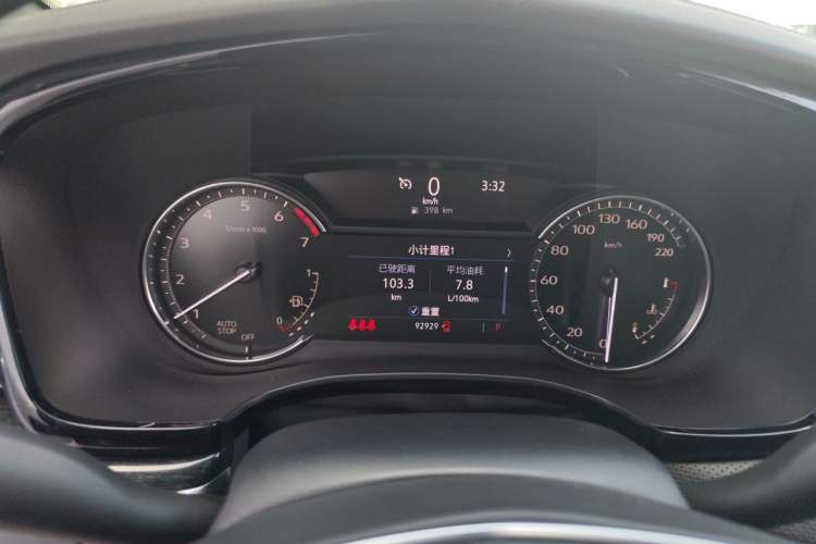Used Cadillac XT5 2021 2.0T Two-Wheel Drive Luxury Version Instrument Cluster