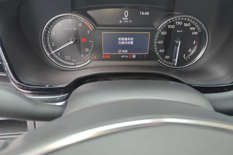 Used Cadillac XT5 2021 28T Four-Wheel Drive Luxury Version Odometer Close Up