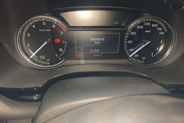 Used Cadillac XT5 2021 2.0T Two-Wheel Drive Luxury Version Odometer Close Up