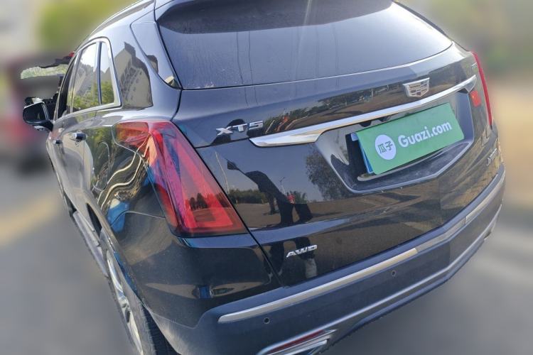 Used Cadillac XT5 2021 28T Four-Wheel Drive Luxury Version Rear Left 45 Deg