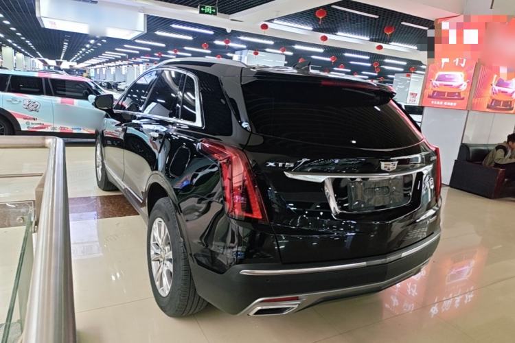 Used Cadillac XT5 2021 2.0T Two-Wheel Drive Luxury Version Rear Left 45 Deg
