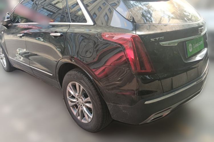 Used Cadillac XT5 2021 2.0T Two-Wheel Drive Luxury Version Rear Left 45 Deg