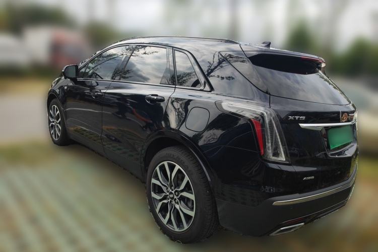 Used Cadillac XT5 2021 2.0T Four-Wheel Drive Premium Edition Rear Left 45 Deg