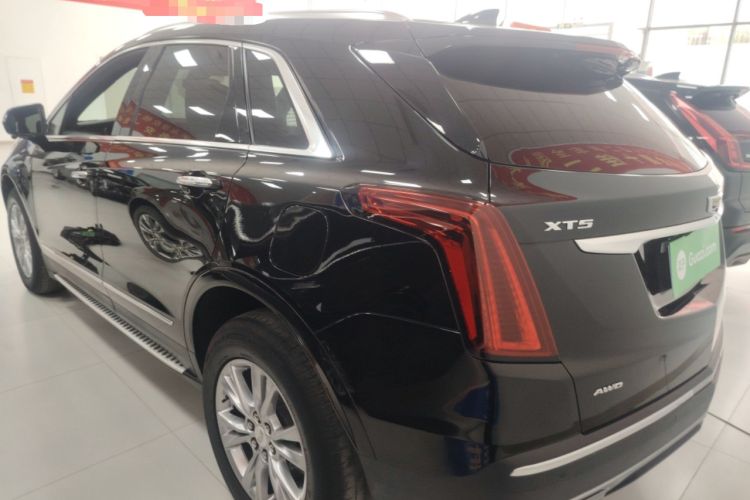 Used Cadillac XT5 2021 28T Four-Wheel Drive Luxury Version Rear Left 45 Deg