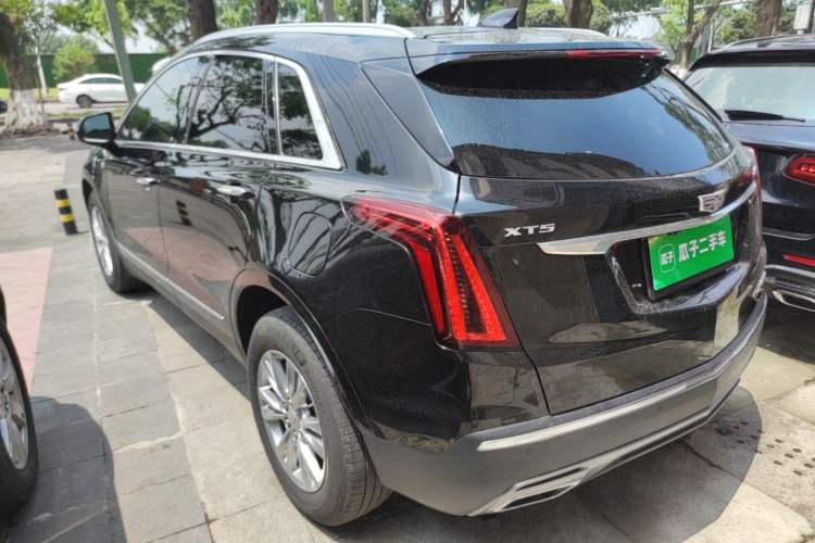 Used Cadillac XT5 2021 2.0T Two-Wheel Drive Luxury Version Rear Left 45 Deg