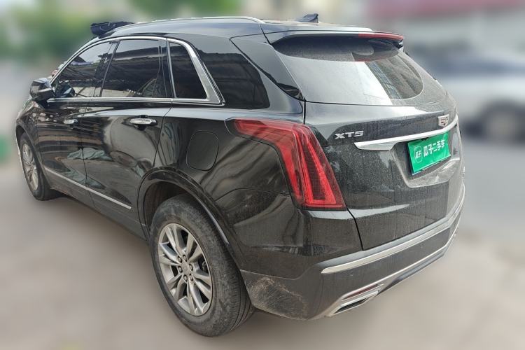 Used Cadillac XT5 2021 2.0T Two-Wheel Drive Luxury Version Rear Left 45 Deg
