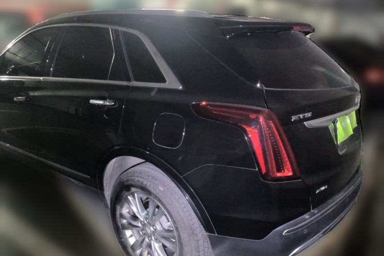 Used Cadillac XT5 2021 2.0T Four-Wheel Drive Luxury Version Rear Left 45 Deg