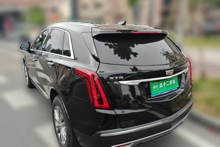 Used Cadillac XT5 2021 2.0T Two-Wheel Drive Luxury Version Rear Left 45 Deg