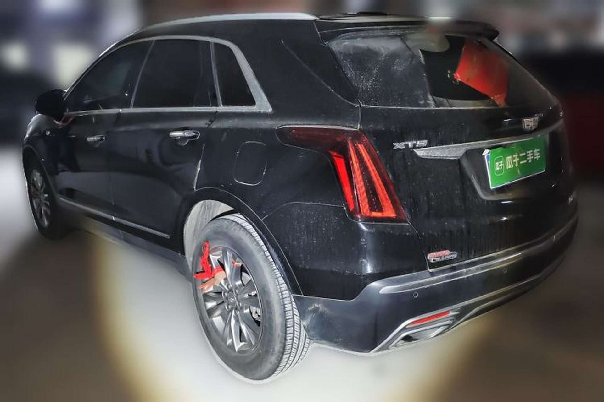 Used Cadillac XT5 2021 2.0T Two-Wheel Drive Luxury Version Rear Left 45 Deg