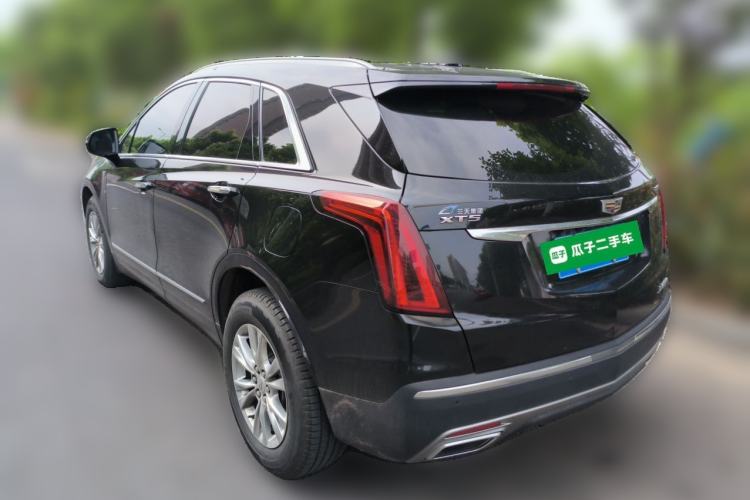 Used Cadillac XT5 2021 2.0T Two-Wheel Drive Luxury Version Rear Left 45 Deg
