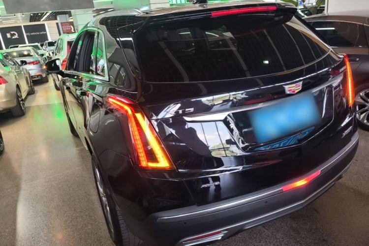 Used Cadillac XT5 2021 2.0T Four-Wheel Drive Luxury Version Rear Left 45 Deg