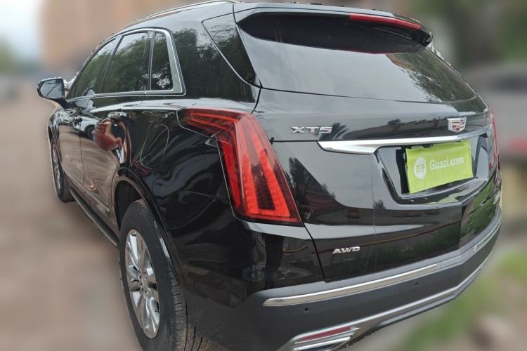 Used Cadillac XT5 2021 28T Four-Wheel Drive Luxury Version Rear Left 45 Deg