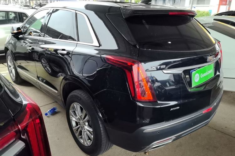 Used Cadillac XT5 2021 28T Four-Wheel Drive Luxury Version Rear Left 45 Deg