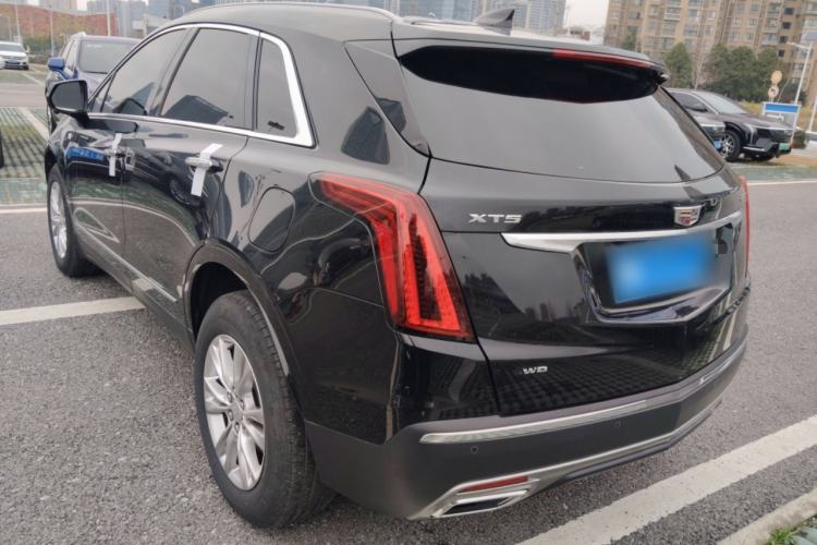 Used Cadillac XT5 2021 2.0T Two-Wheel Drive Luxury Version Rear Left 45 Deg