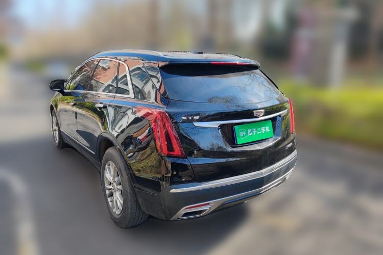 Used Cadillac XT5 2021 2.0T Two-Wheel Drive Luxury Version Rear Left 45 Deg