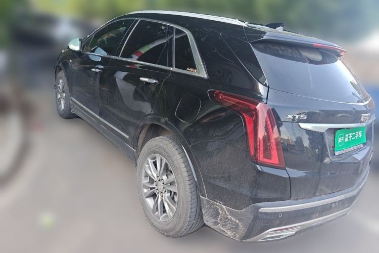 Used Cadillac XT5 2021 2.0T Two-Wheel Drive Luxury Version Rear Left 45 Deg