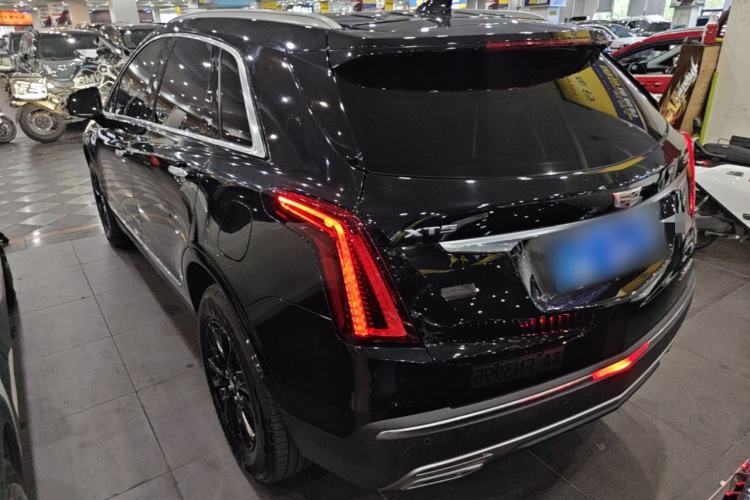Used Cadillac XT5 2021 2.0T Two-Wheel Drive Luxury Version Rear Left 45 Deg