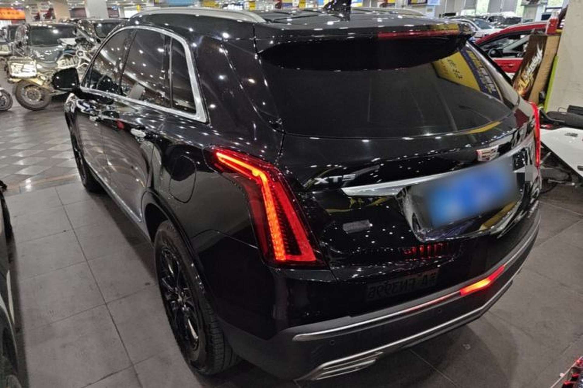 Used Cadillac XT5 2021 2.0T Two-Wheel Drive Luxury Version Rear Left 45 Deg