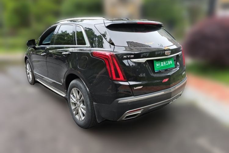 Used Cadillac XT5 2021 2.0T Two-Wheel Drive Luxury Version Rear Left 45 Deg
