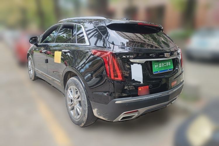 Used Cadillac XT5 2021 2.0T Two-Wheel Drive Luxury Version Rear Left 45 Deg