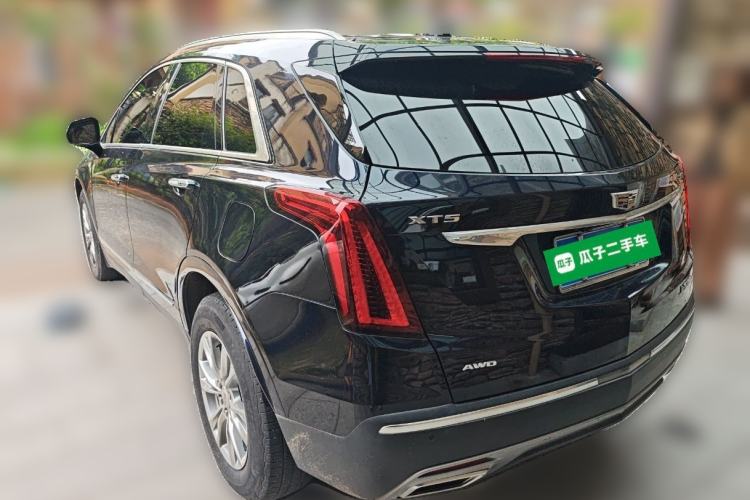 Used Cadillac XT5 2021 28T Four-Wheel Drive Luxury Version Rear Left 45 Deg