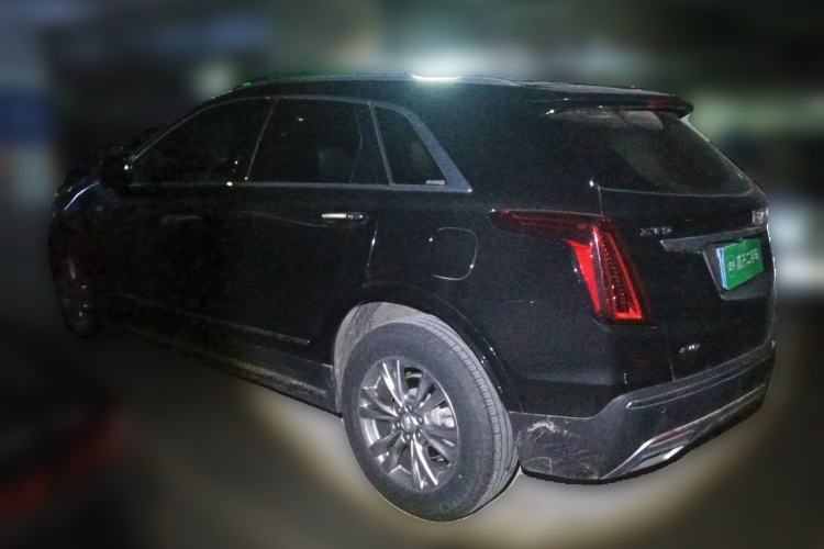 Used Cadillac XT5 2021 28T Four-Wheel Drive Luxury Version Rear Left 45 Deg