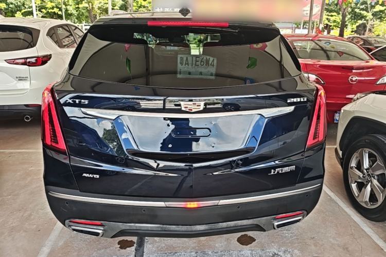 Used Cadillac XT5 2021 2.0T Four-Wheel Drive Luxury Version Rear