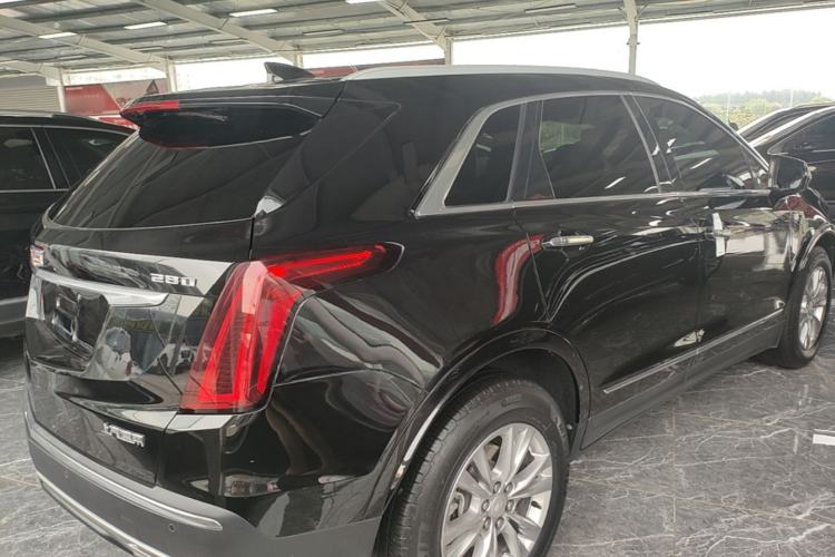 Used Cadillac XT5 2021 2.0T Two-Wheel Drive Luxury Version Rear Right 45 Deg