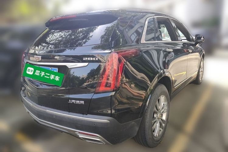 Used Cadillac XT5 2021 2.0T Two-Wheel Drive Luxury Version Rear Right 45 Deg