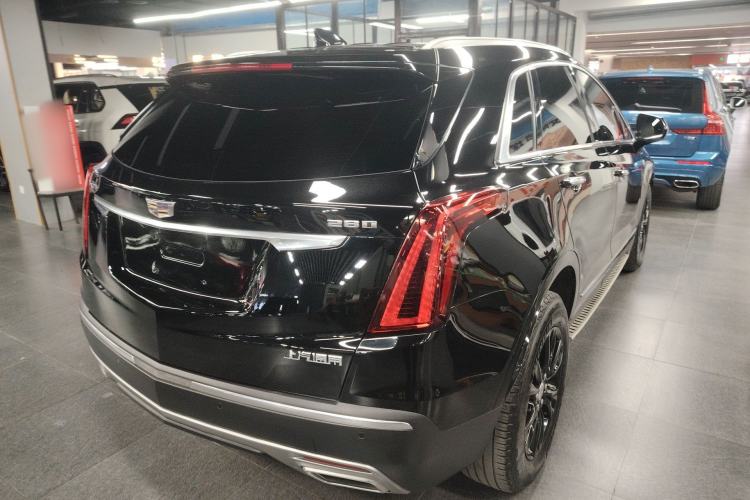 Used Cadillac XT5 2021 2.0T Two-Wheel Drive Luxury Version Rear Right 45 Deg