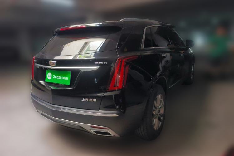Used Cadillac XT5 2021 2.0T Two-Wheel Drive Luxury Version Rear Right 45 Deg