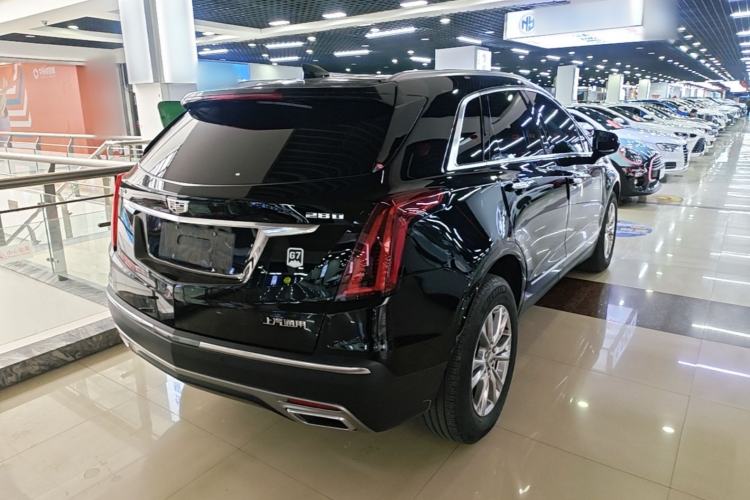 Used Cadillac XT5 2021 2.0T Two-Wheel Drive Luxury Version Rear Right 45 Deg