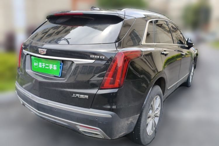 Used Cadillac XT5 2021 28T Luxury Model Rear Right 45 Deg