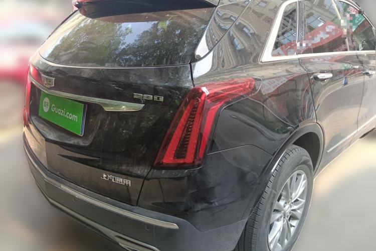 Used Cadillac XT5 2021 2.0T Two-Wheel Drive Luxury Version Rear Right 45 Deg