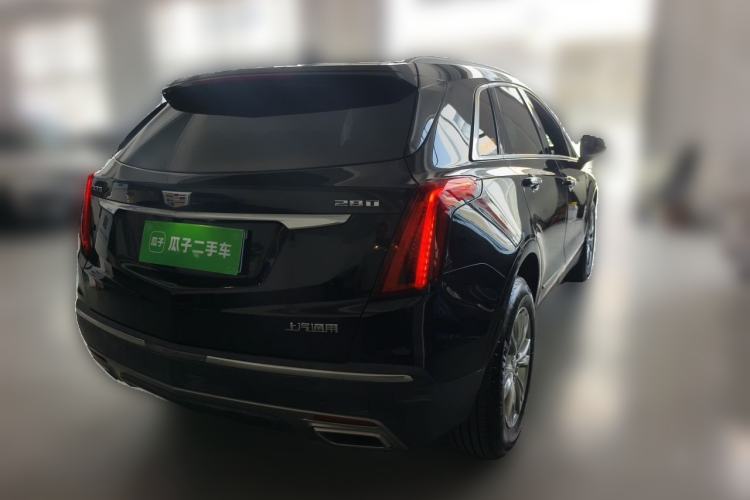 Used Cadillac XT5 2021 2.0T Two-Wheel Drive Luxury Version Rear Right 45 Deg