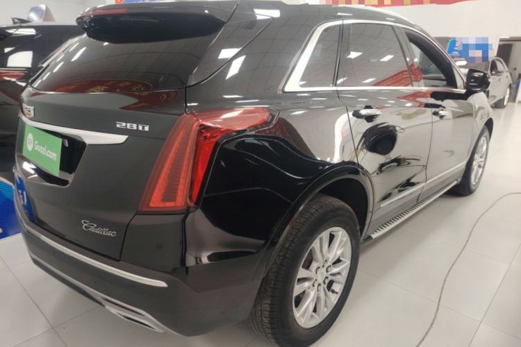 Used Cadillac XT5 2021 28T Four-Wheel Drive Luxury Version Rear Right 45 Deg