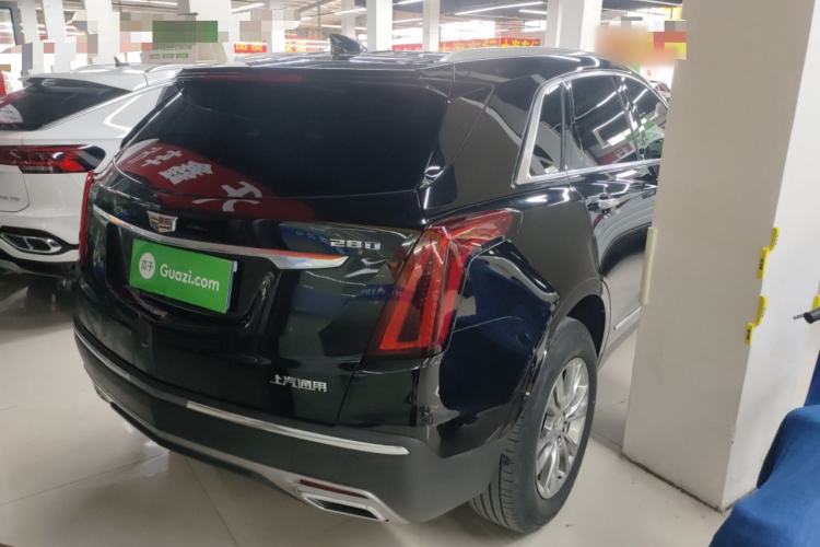 Used Cadillac XT5 2021 2.0T Two-Wheel Drive Luxury Version Rear Right 45 Deg