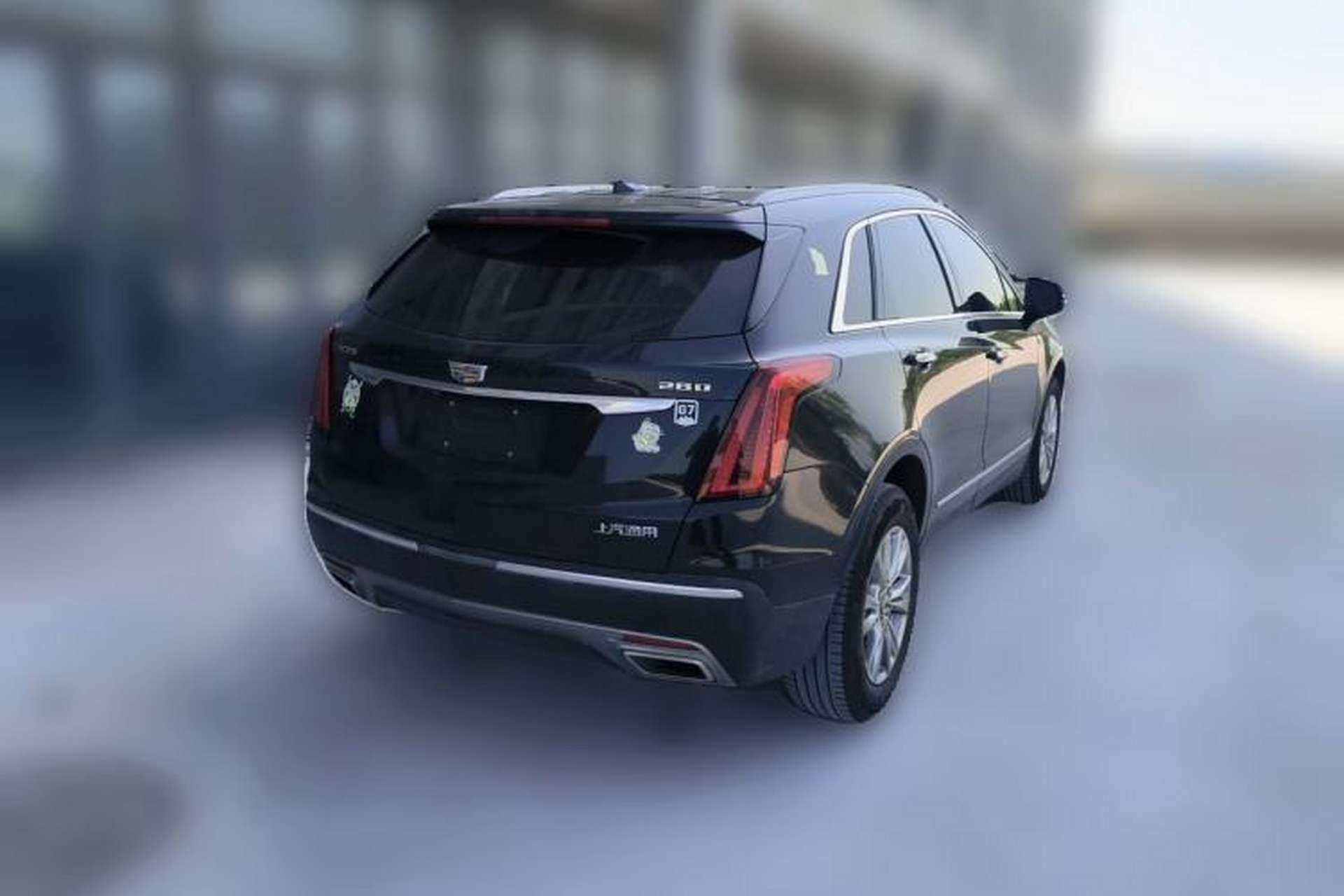 Used Cadillac XT5 2021 2.0T Two-Wheel Drive Luxury Version Rear Right 45 Deg