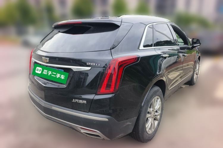 Used Cadillac XT5 2021 28T Four-Wheel Drive Luxury Version Rear Right 45 Deg