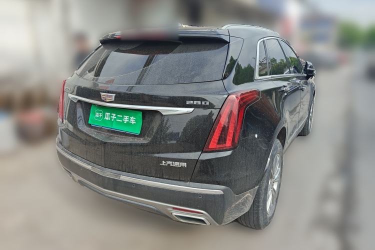 Used Cadillac XT5 2021 2.0T Two-Wheel Drive Luxury Version Rear Right 45 Deg