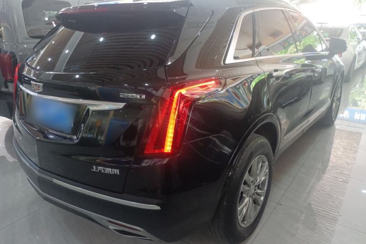 Used Cadillac XT5 2021 2.0T Two-Wheel Drive Luxury Version Rear Right 45 Deg