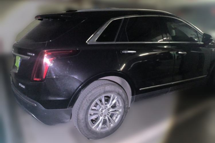 Used Cadillac XT5 2021 2.0T Four-Wheel Drive Luxury Version Rear Right 45 Deg